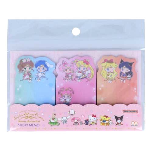 Sun-Star Stationery - Sailor Moon x Sanrio Sticky Memo A