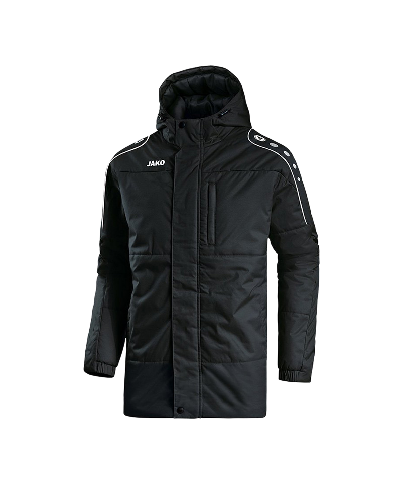 JAKO Active Coachjacke Kids Schwarz F08