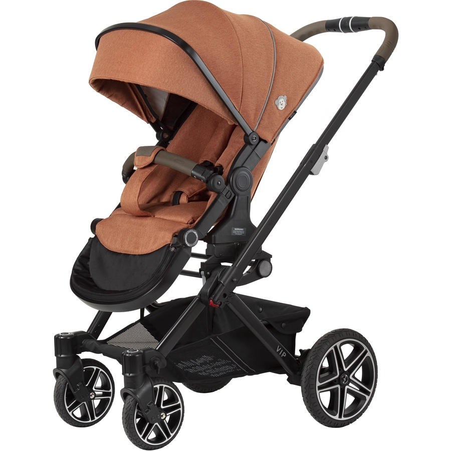 Hartan Kinderwagen Vip GTX Bellybutton terra (923) Gestellfarbe schwarz