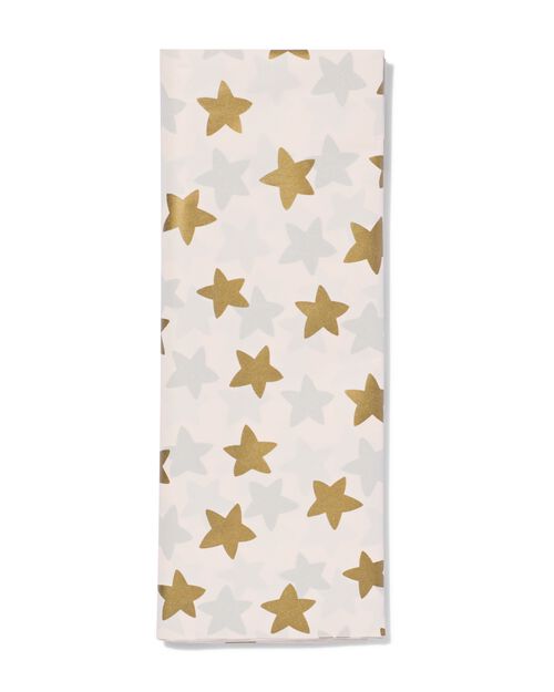 papier de soie étoile dorée
