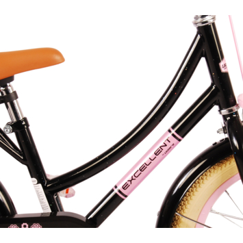 Volare Excellent zwart kinderfiets 16 inch