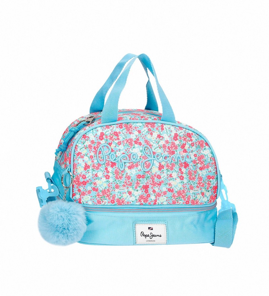 Bolsa de ombro azul Pepe Jeans Aide