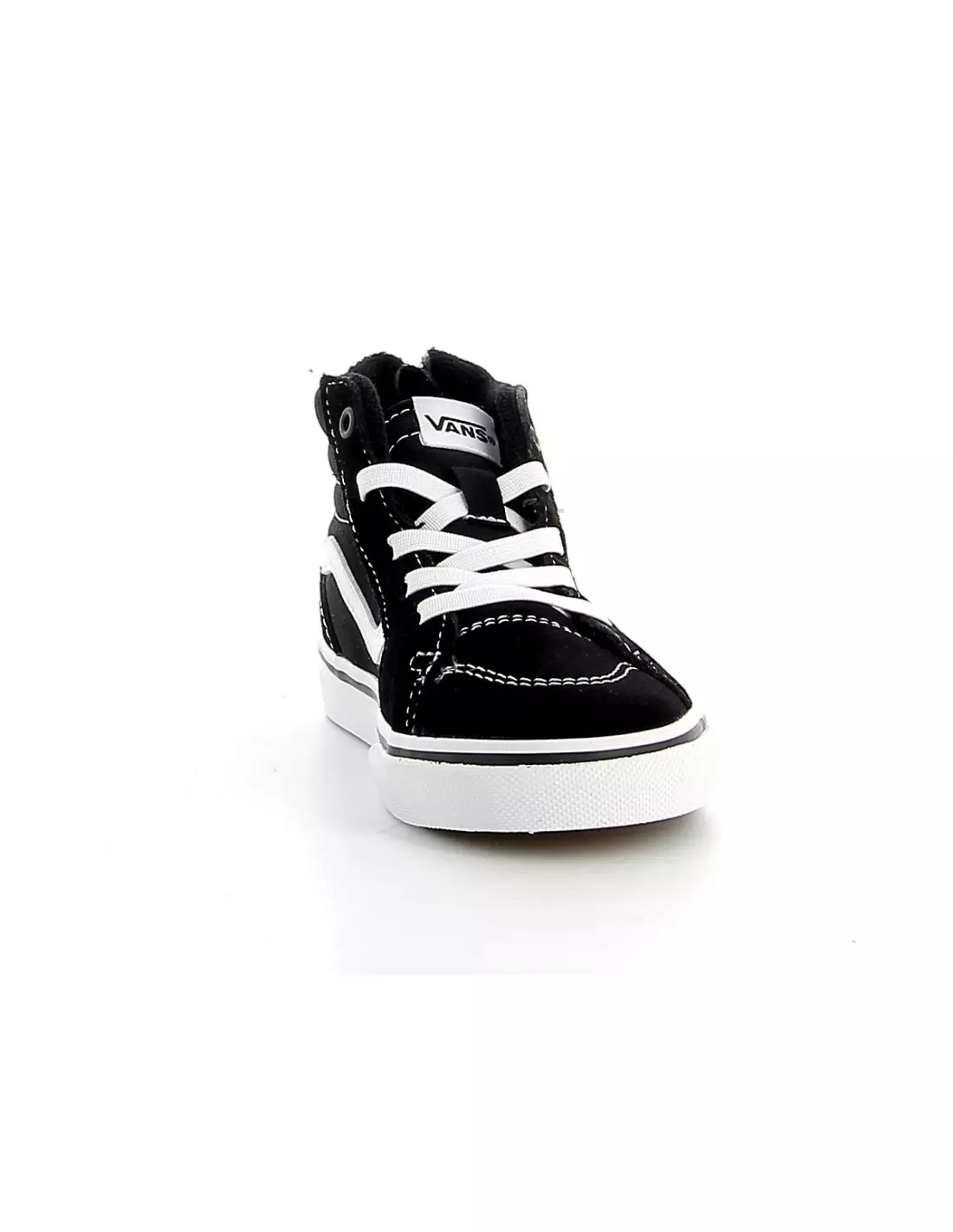 VANS FILMORE HI ZIP SUEDE - Baskets Blackwhite