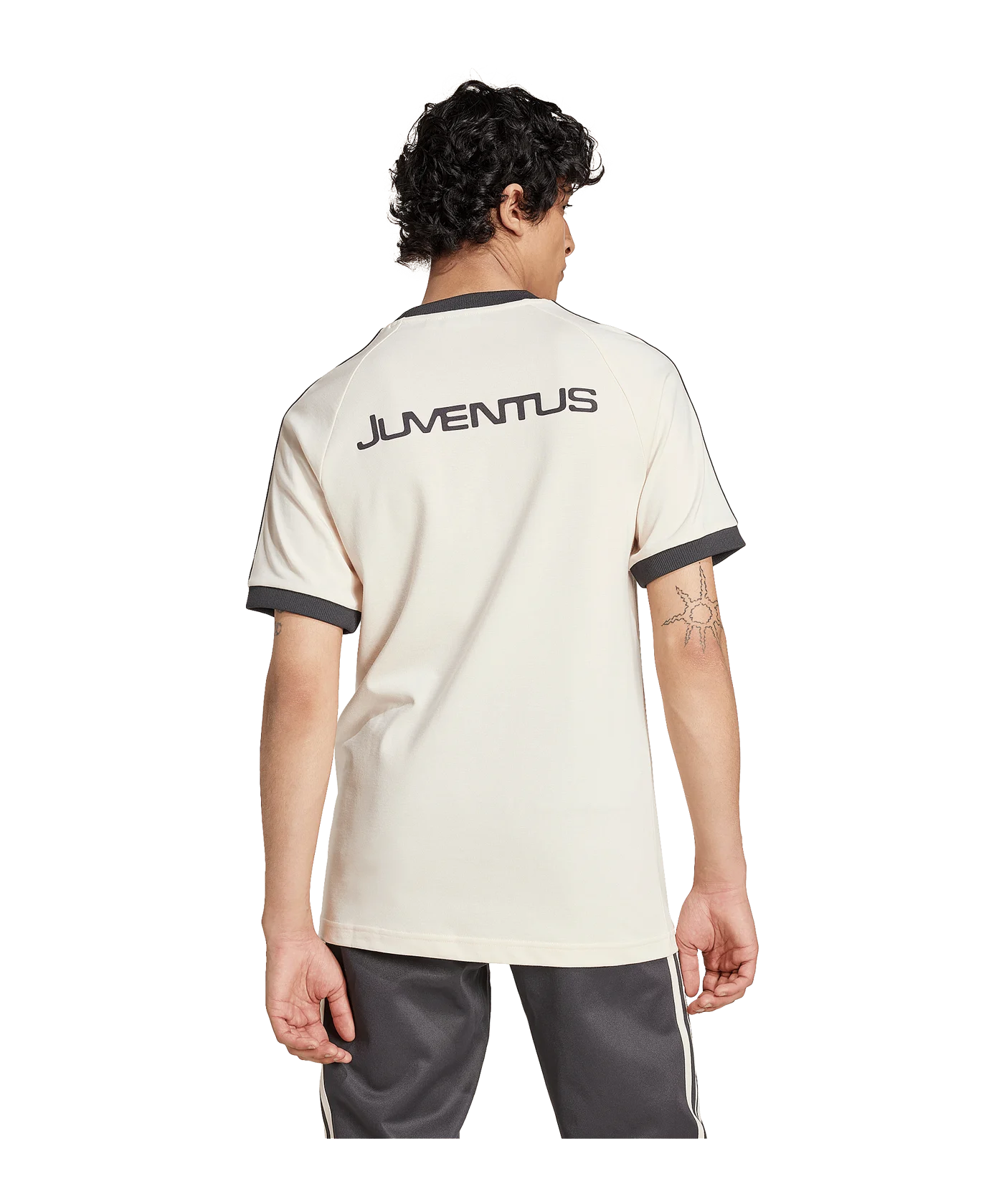 adidas Originals Juventus Turin 3S T-Shirt Weiss
