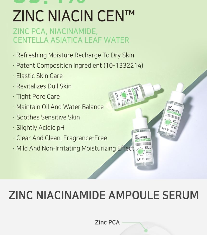 APLB - Zink Niacinamide Ampullen Serum