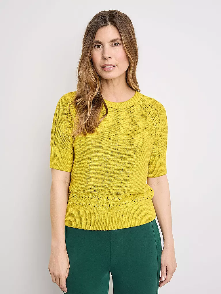 GERRY WEBER Pullover senf