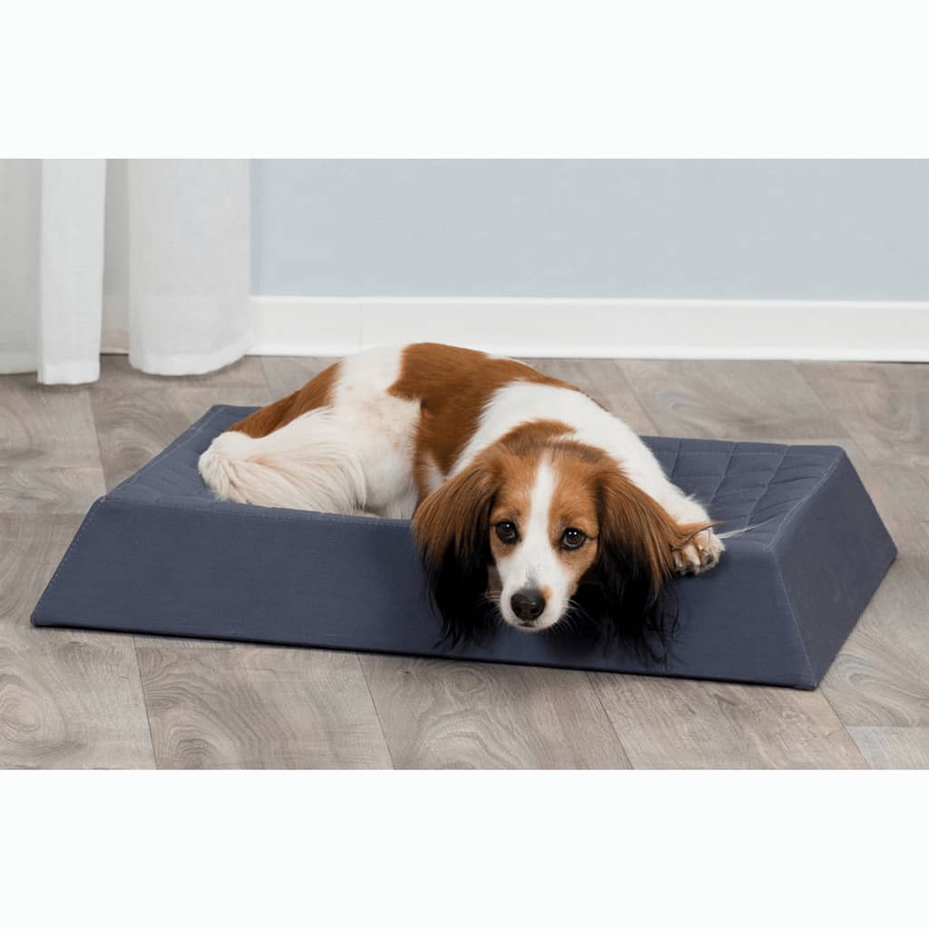 Lit pour chiens cruz gris 75 x 56 cm 38327