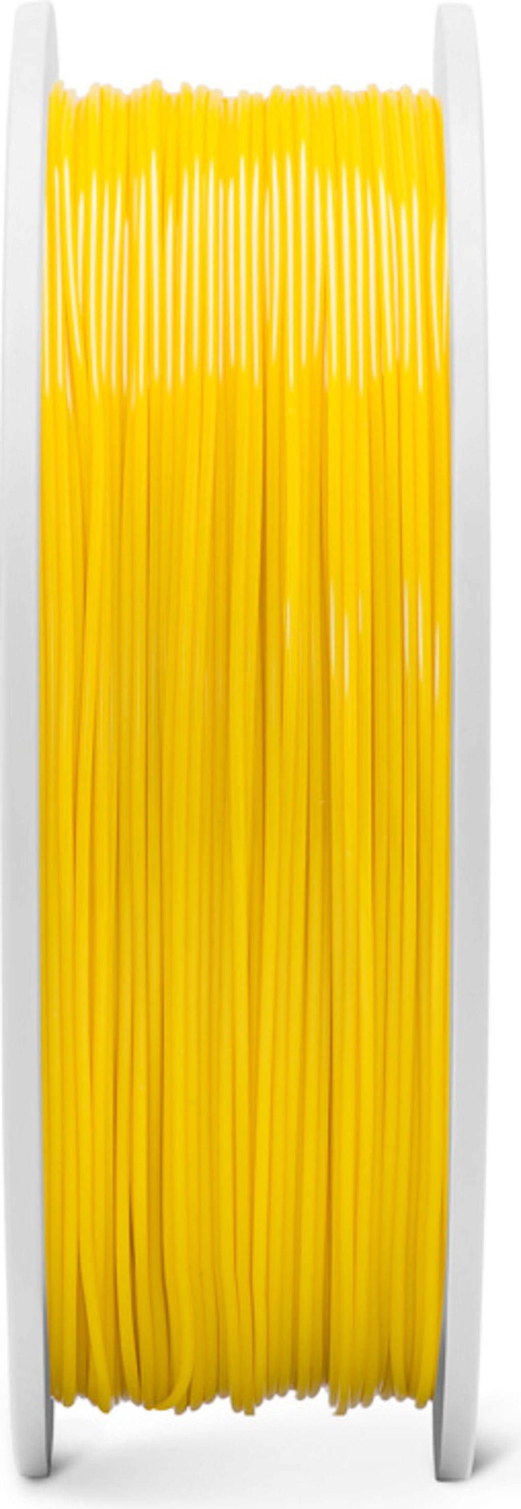 Fiberlogy  ABS Yellow, 1,75 mm (850 g)    Langlebiges Filament mit hoher Härte in Gelb