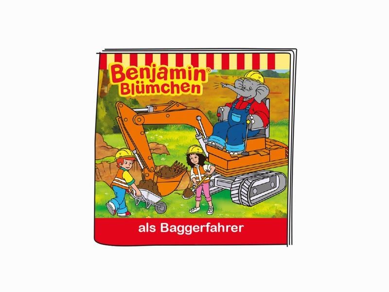 Tonies Hörbuch Benjamin Blümchen – Als Baggerfahrer Kinder-Hörspiel