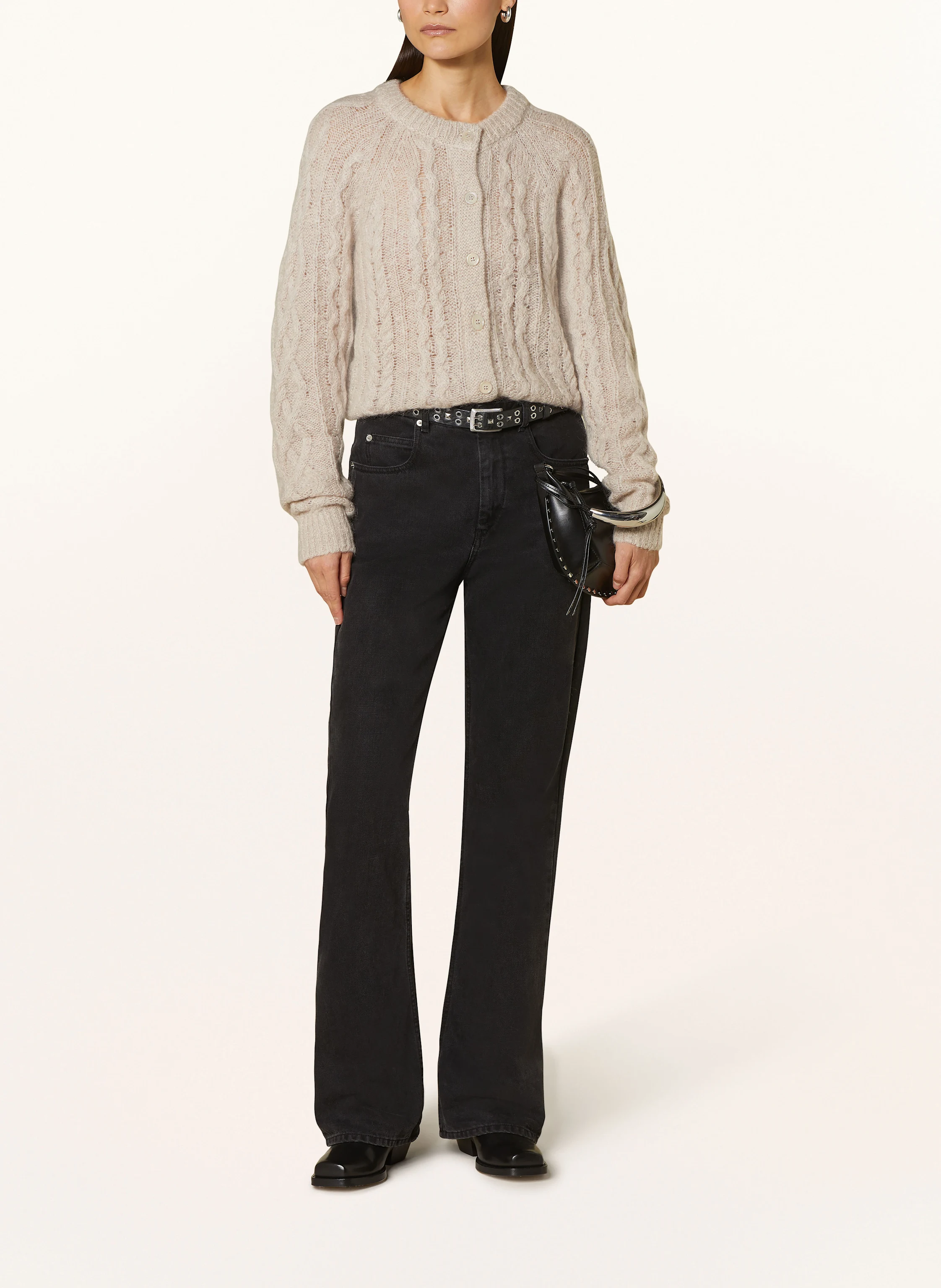 MARANT ÉTOILE Strickjacke ERY mit Mohair