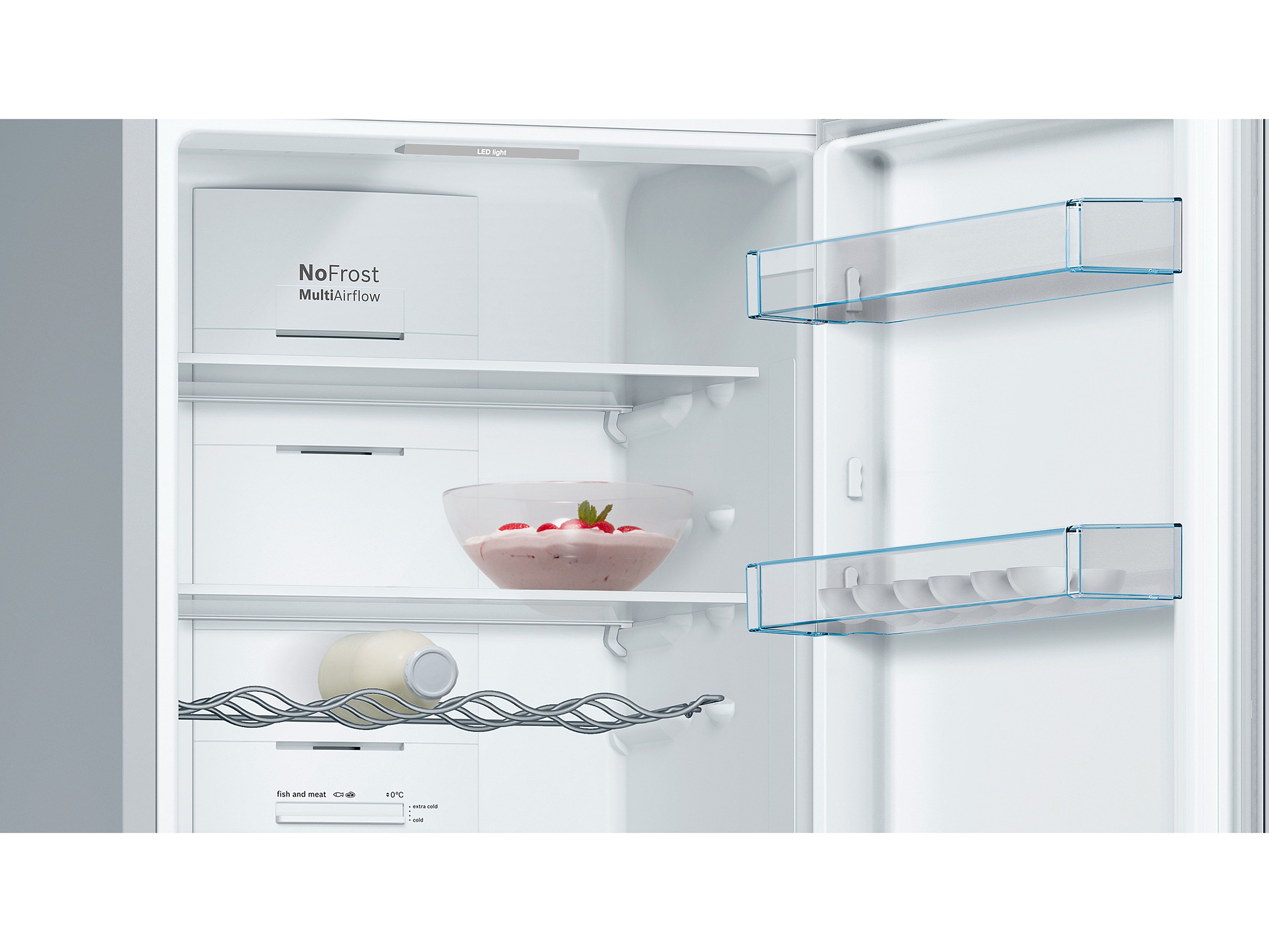 COMBINADO BOSCH KGN36VLED LOOK INOX E 326L NO FROST