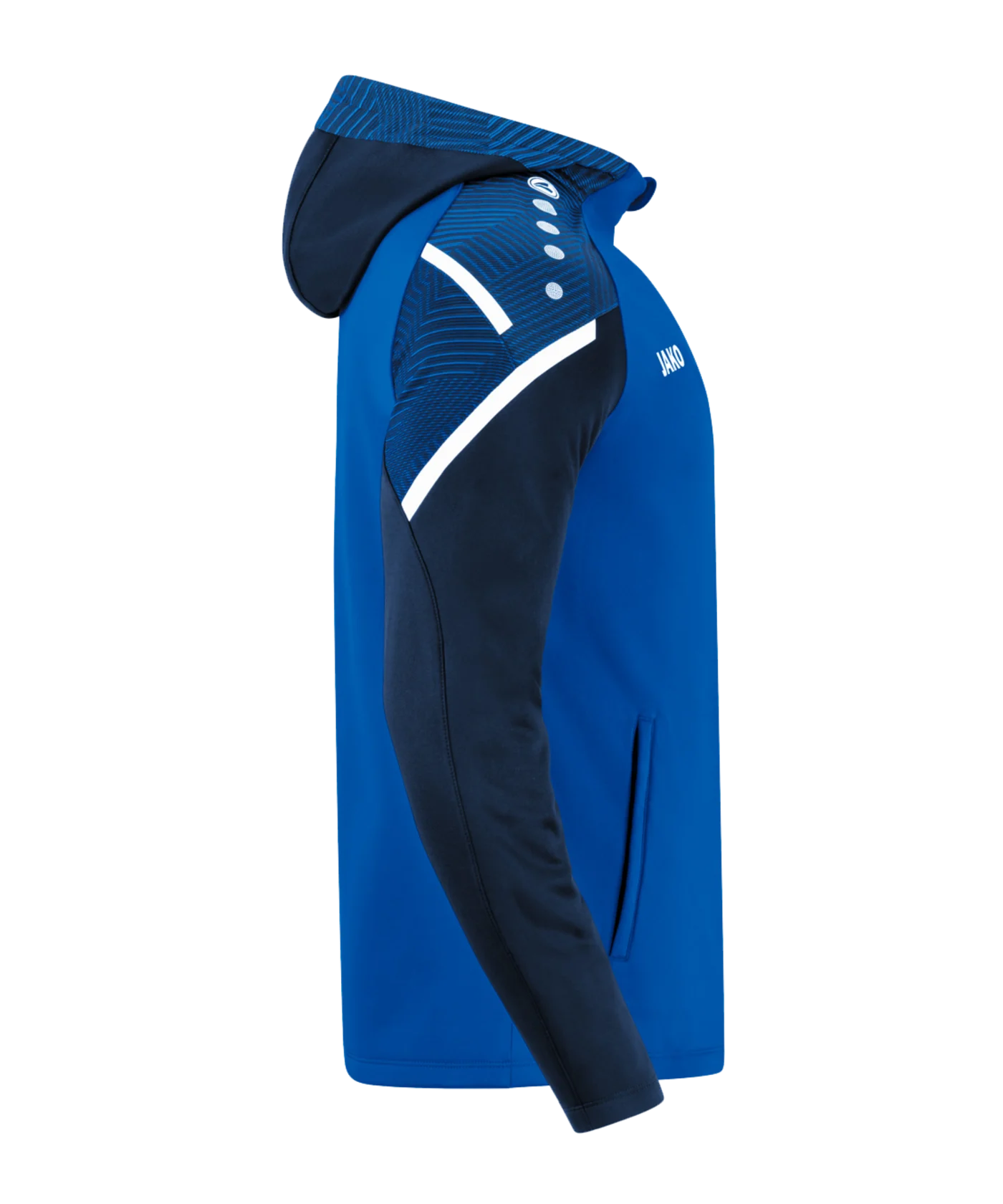 JAKO Performance Kapuzenjacke Blau F403
