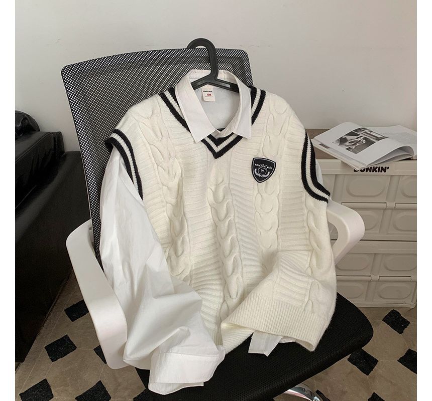 Wescosso - V-hals vest