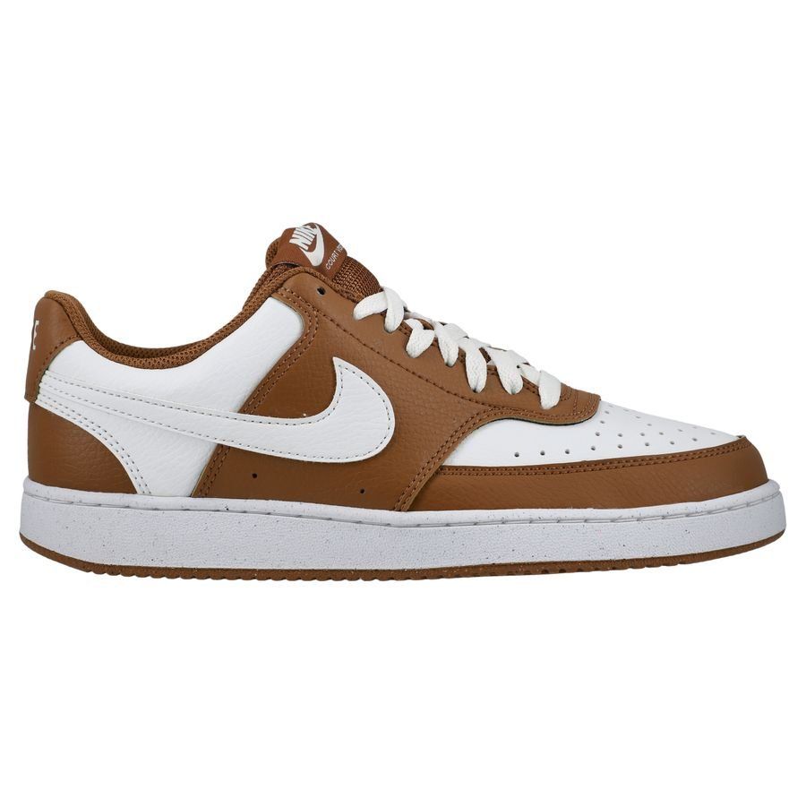 Nike Chaussures Court Vision Low Next Nature - British Tan/Blanc Femme