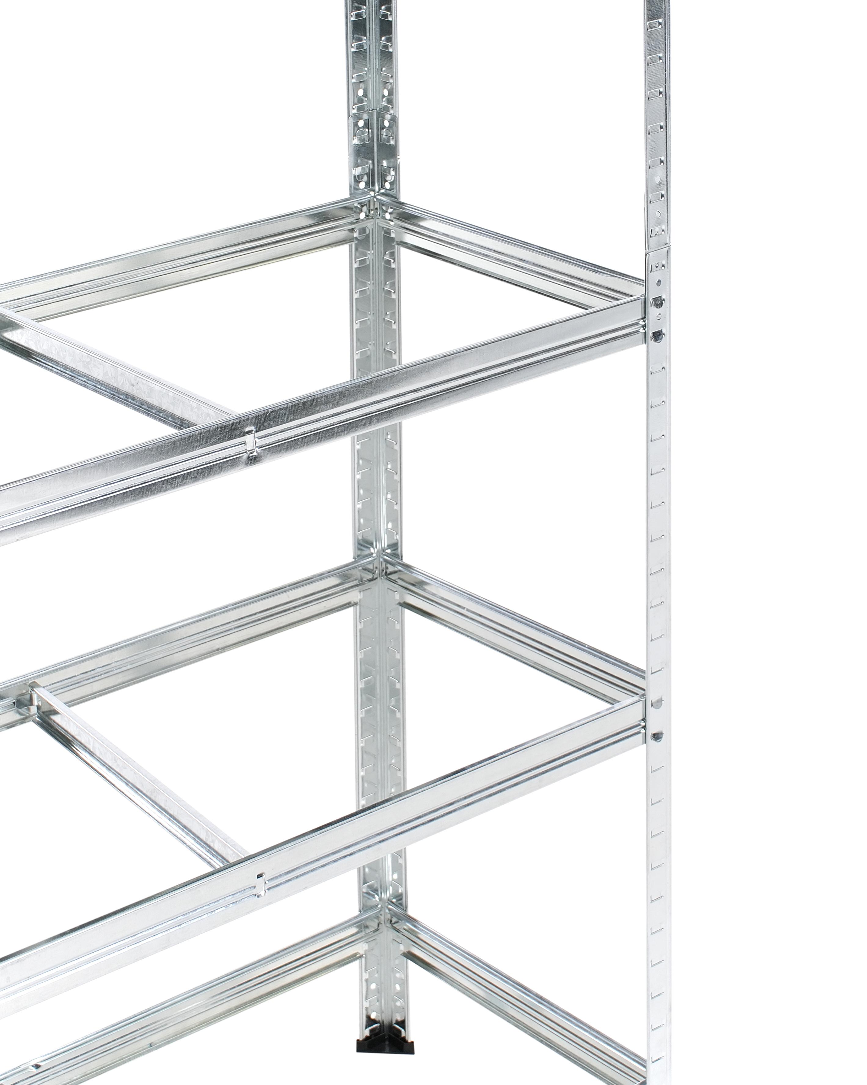 Garagerek XITTA Metaal 75 cm 30 cm Zilver