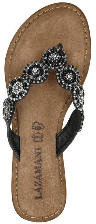Lazamani Teenslippers zwart