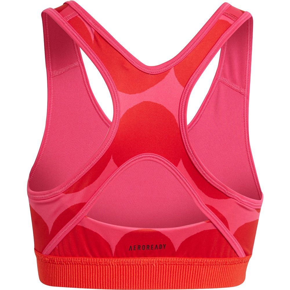 adidas Marimekko Believe This Training Sport BH Mädchen team real magenta
