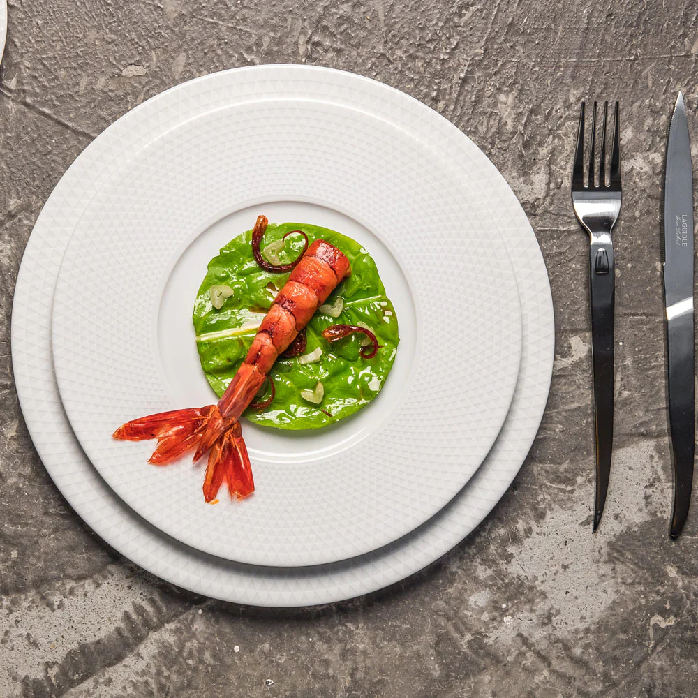 Assiette creuse Nymphéa 23 cm (lot de 6) Table passion