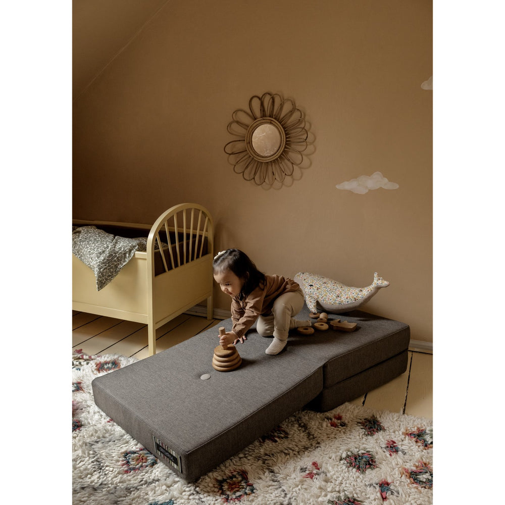 Køb by KlipKlap Foldemadras Beige With Sand KK 3 Fold Single Brown With Sand KK 3 Fold Single