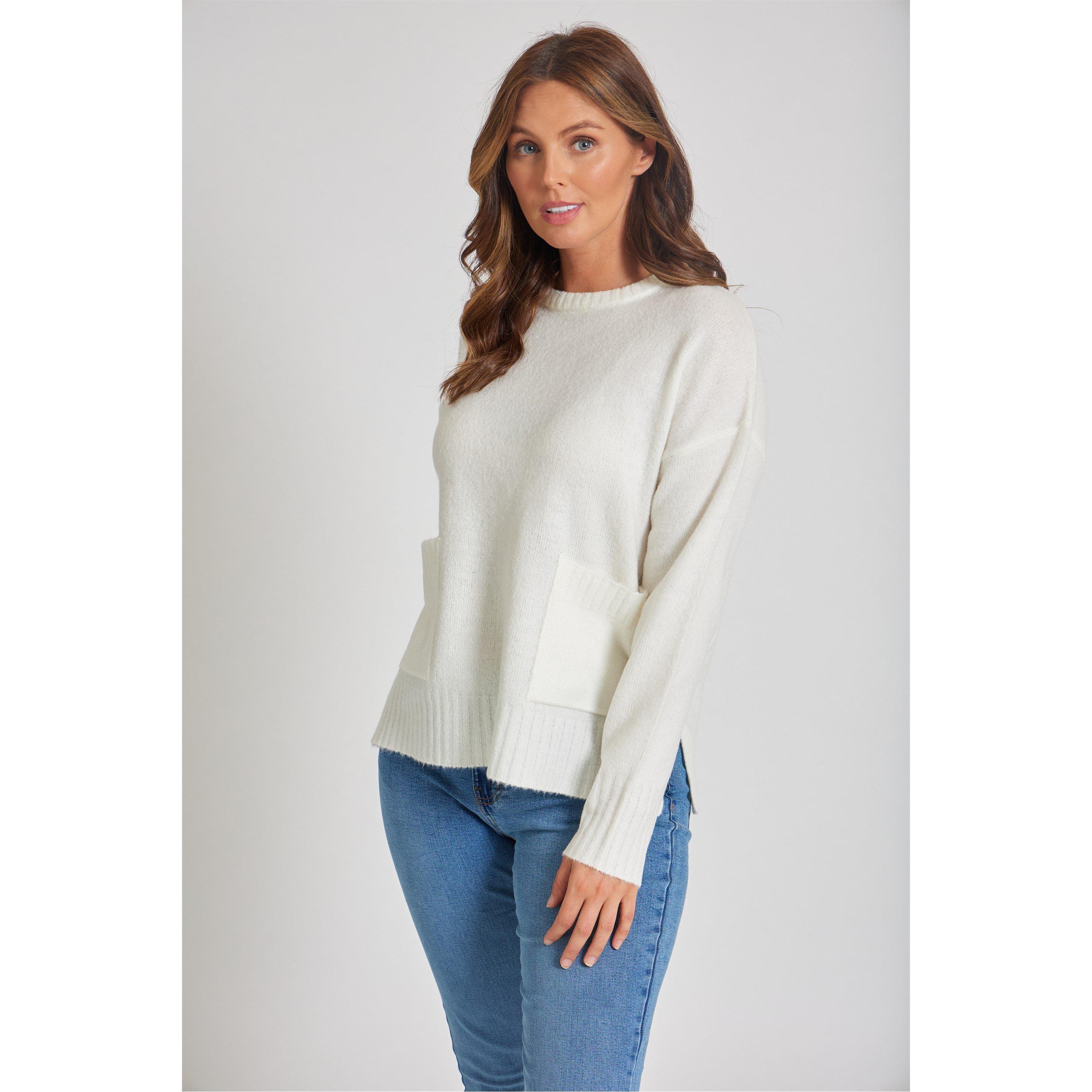 Be You BY Pocket Crew Neck Jumper