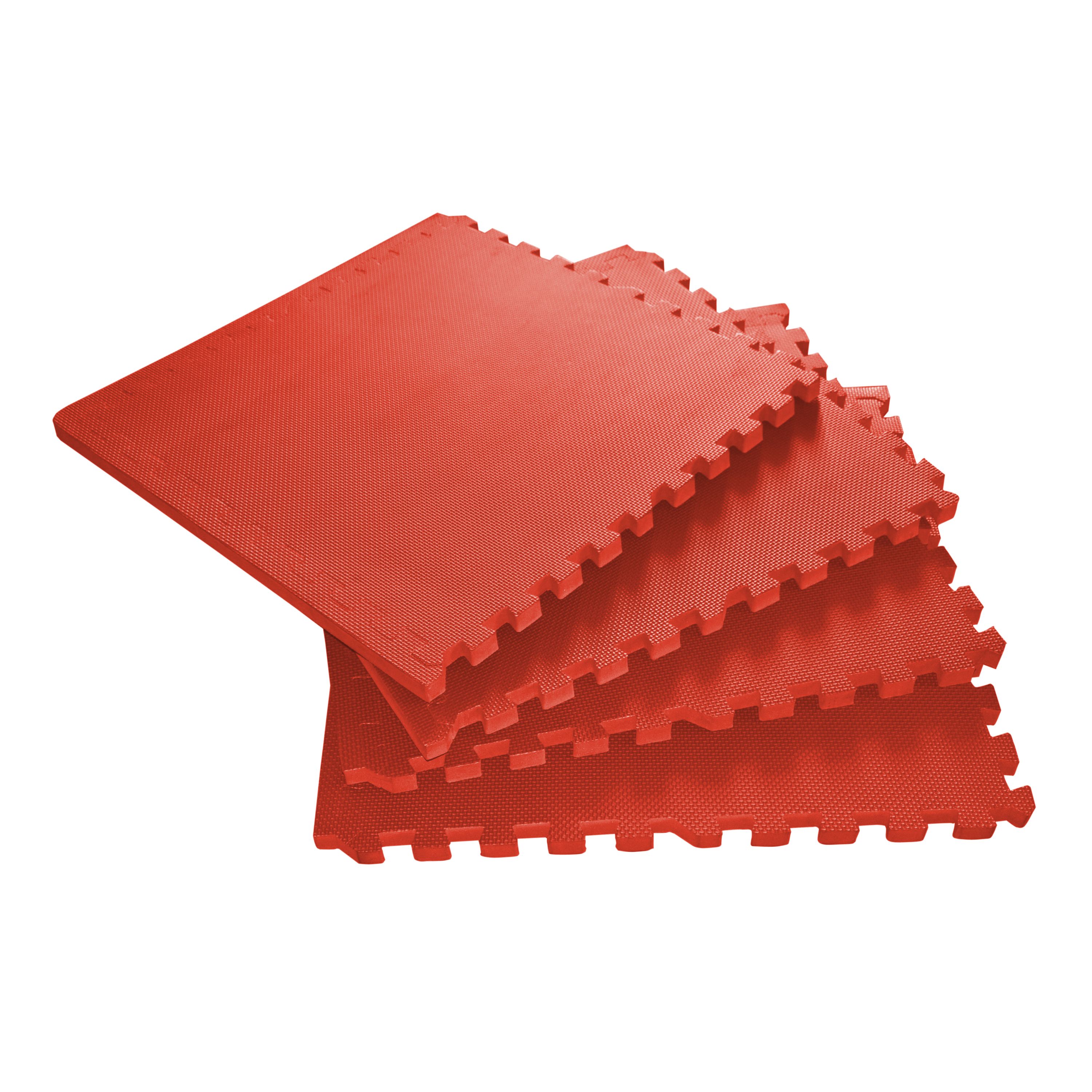 Bodenschutzmatte 4er Set rot