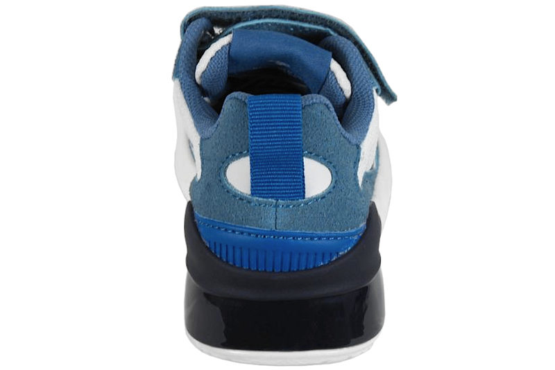 HUMMEL DAYLIGHT JR SKO I BLÅ TEKSTIL MED LYS