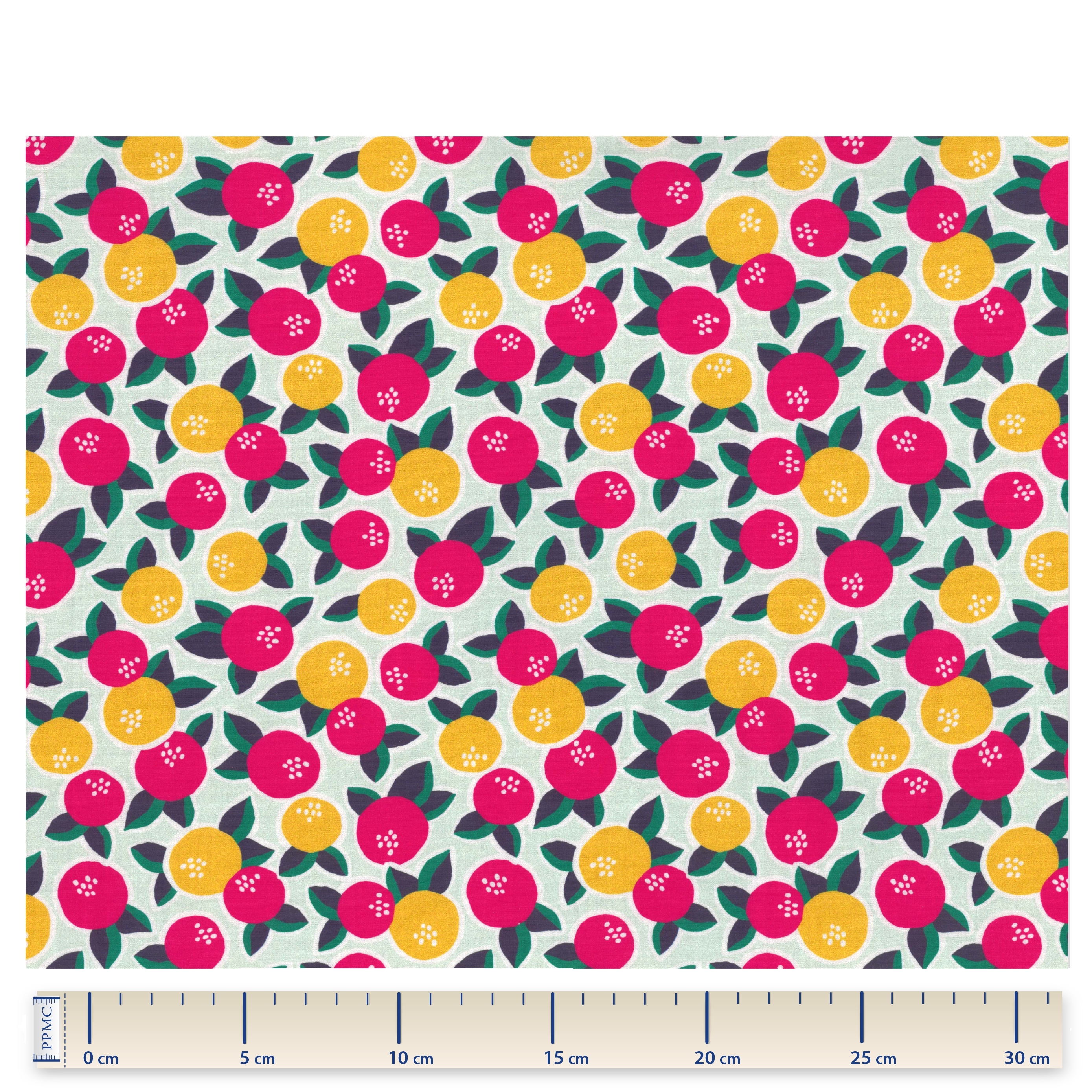 Coupon Tissu 50 Cm Agrumes Pop