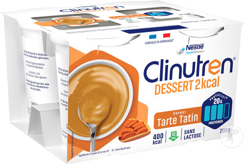 Clinutren Dessert 2kcal Tarte Tatin 4x200g
