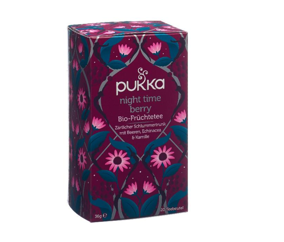PUKKA Night Time Berry Tee Tees Bio deutsch Btl 20 Stk