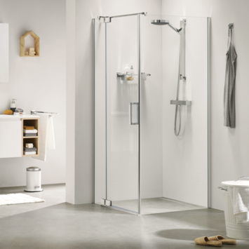 Sealskin Douchecabine met Swingdeur Custom Links 100x195 cm Chroom