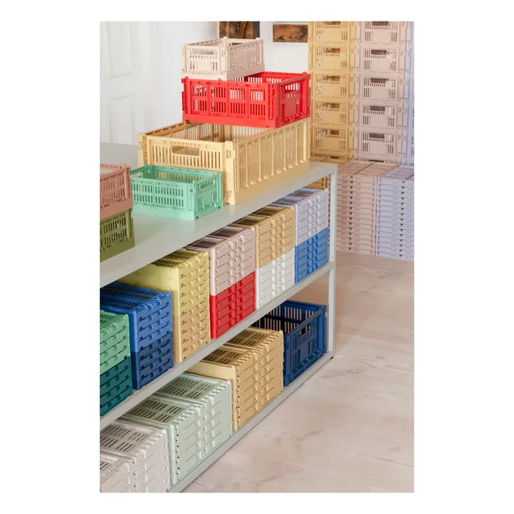 Hay Cagette pliable mix coloris | Rose poudré