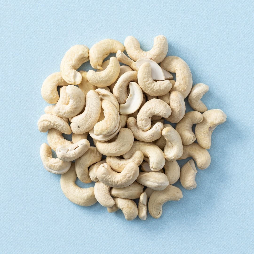 Cashewnoten ongebrand