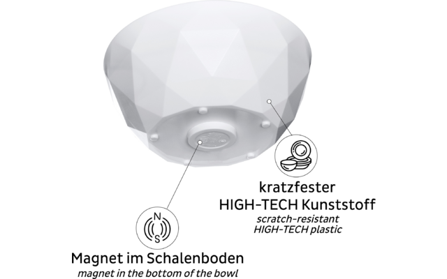 Silwy Magnet-Kunststoffbowls CLASSIC Ø 16 cm