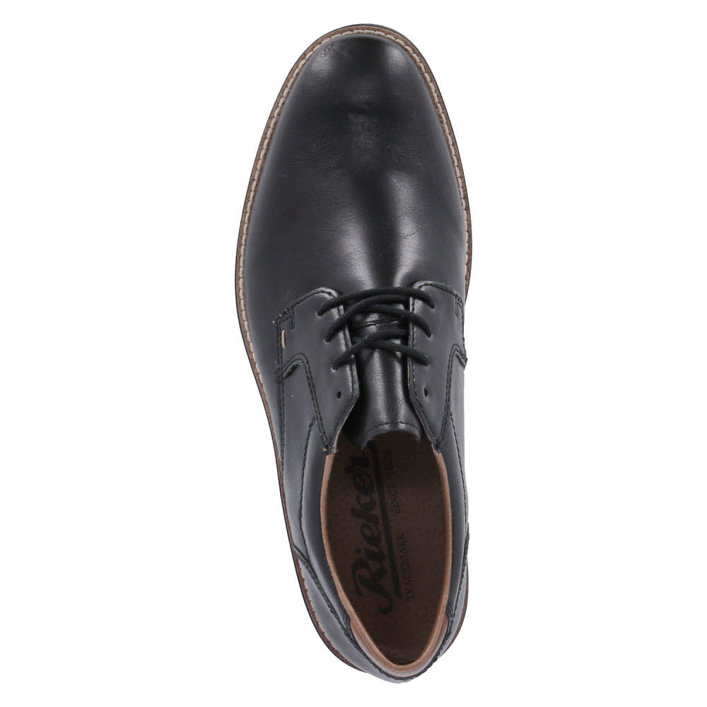 Rieker Halbschuhe - schwarz/mogano