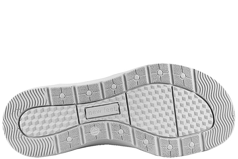 NEW FEET HERRESKO I BRUNT SKIND MED LETLUK