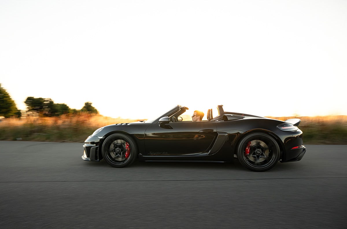 Co-Pilot im Porsche 718 Spyder RS (1 Std.)