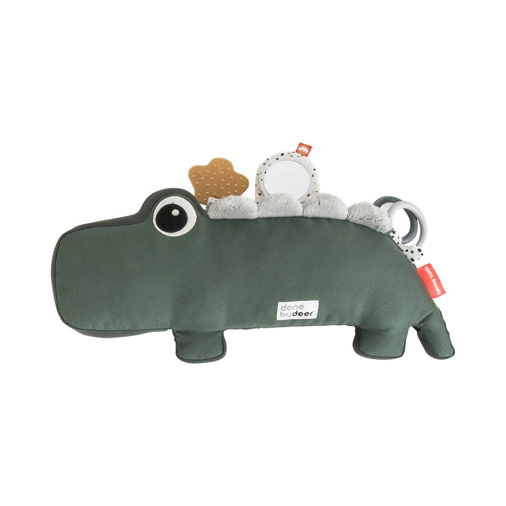 Tummy time activity speelkleed Croco Green