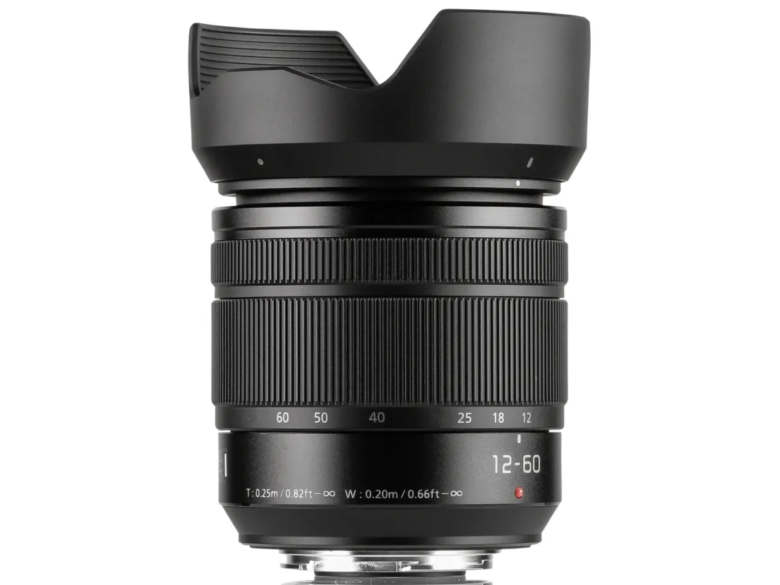 Panasonic LUMIX G VARIO H-FS12060E - Zoomobjektiv - 12 mm - 60 mm - f/3.5-5.6 G VARIO ASPH - Micro Four Thirds
