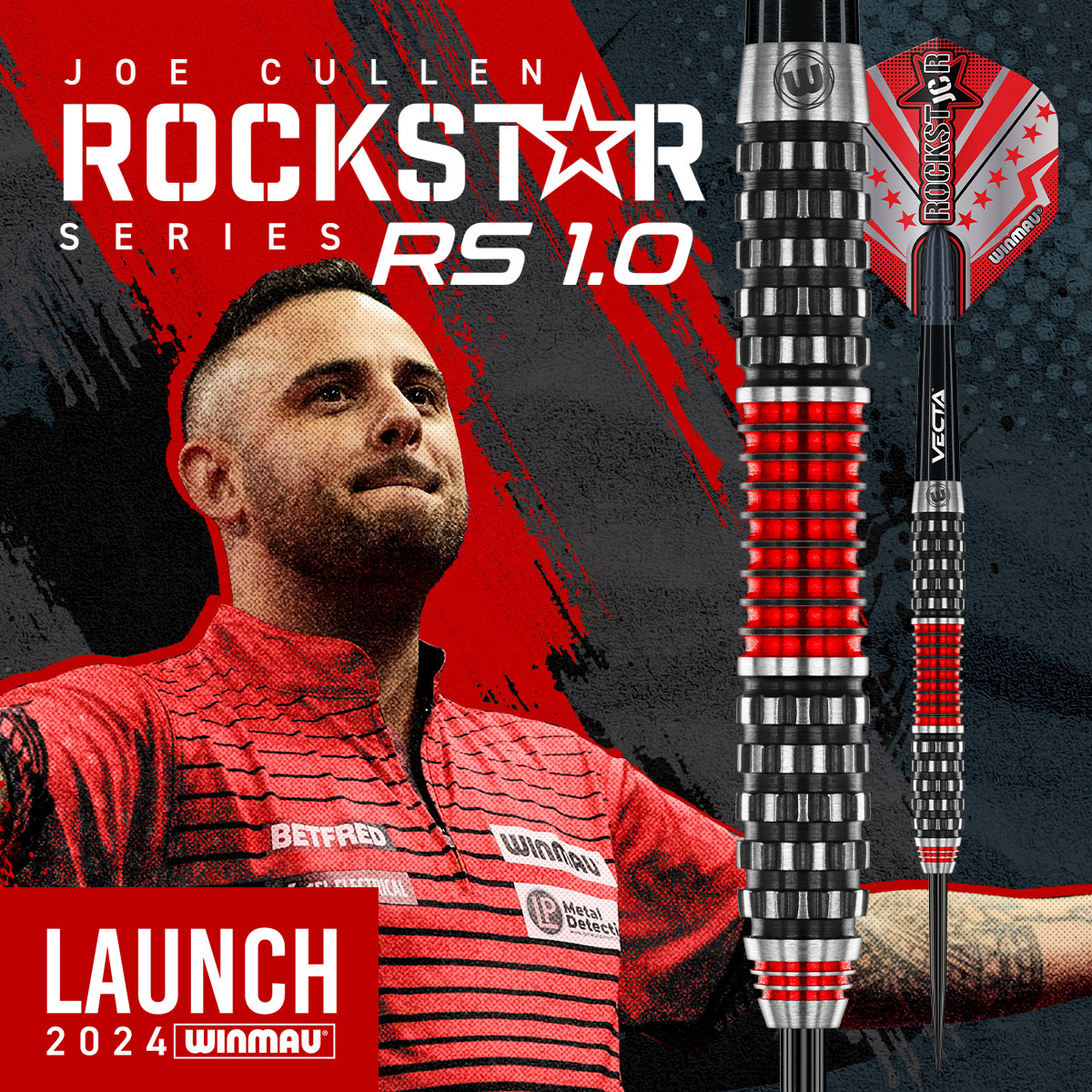Winmau - Joe Cullen Rockstar Series - Steeldart