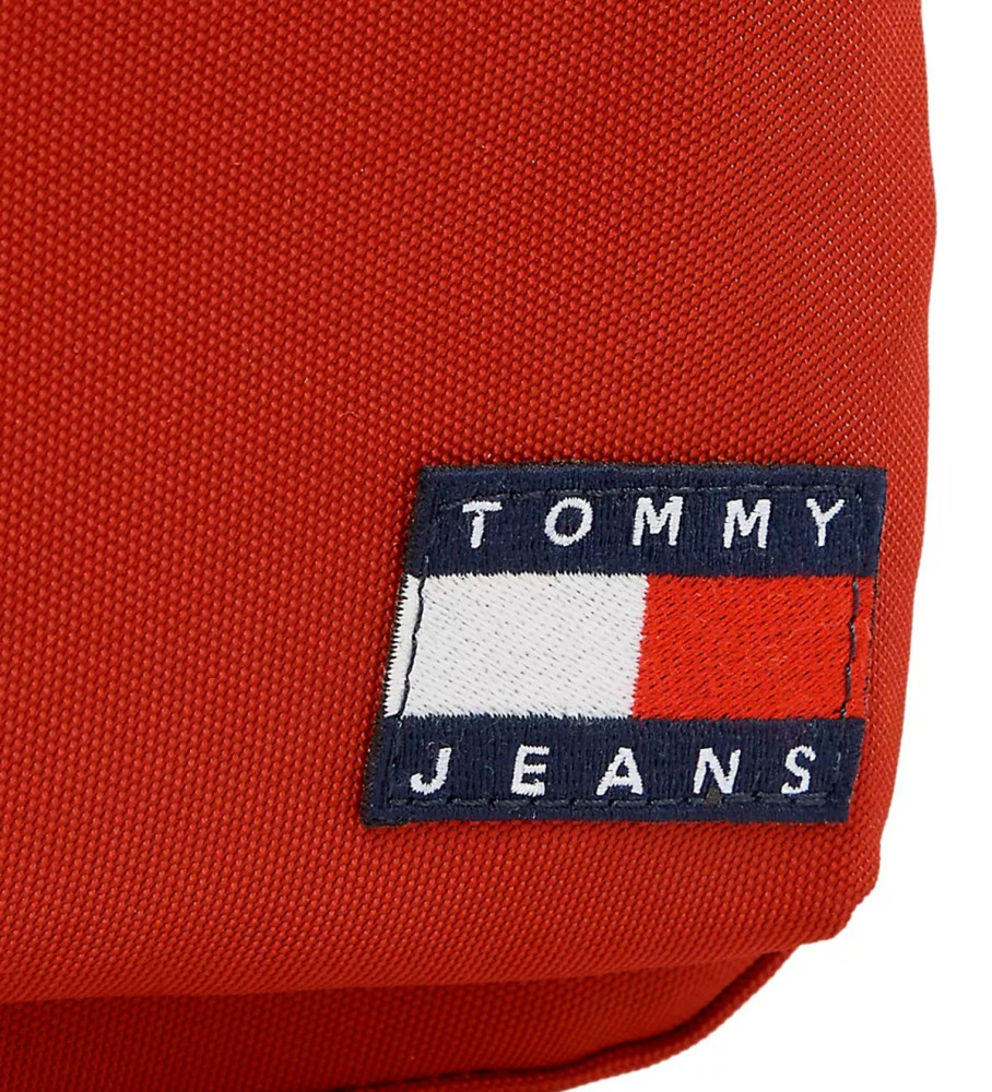 Bolsa Tommy Jeans Essential Reporter com logotipo vermelho