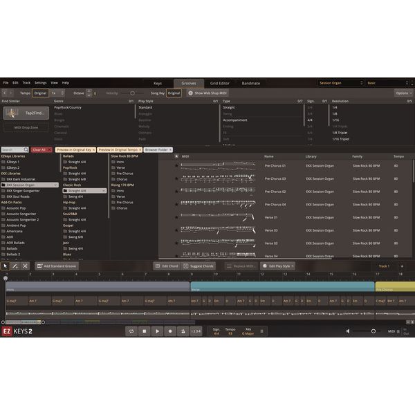 Toontrack EKX Session Organ