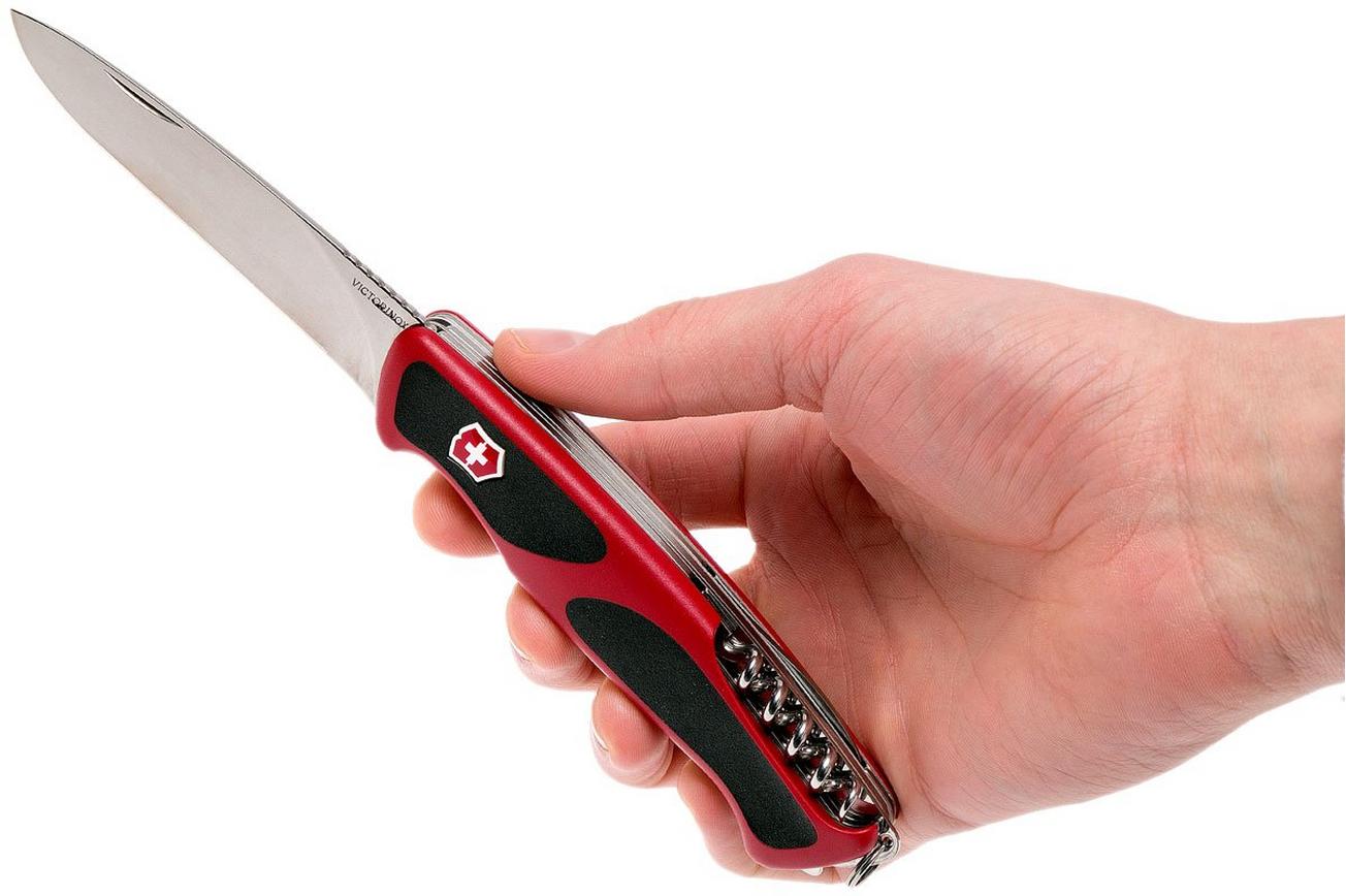 Victorinox RangerGrip 55 rood-zwart 0.9563.C Zwitsers zakmes