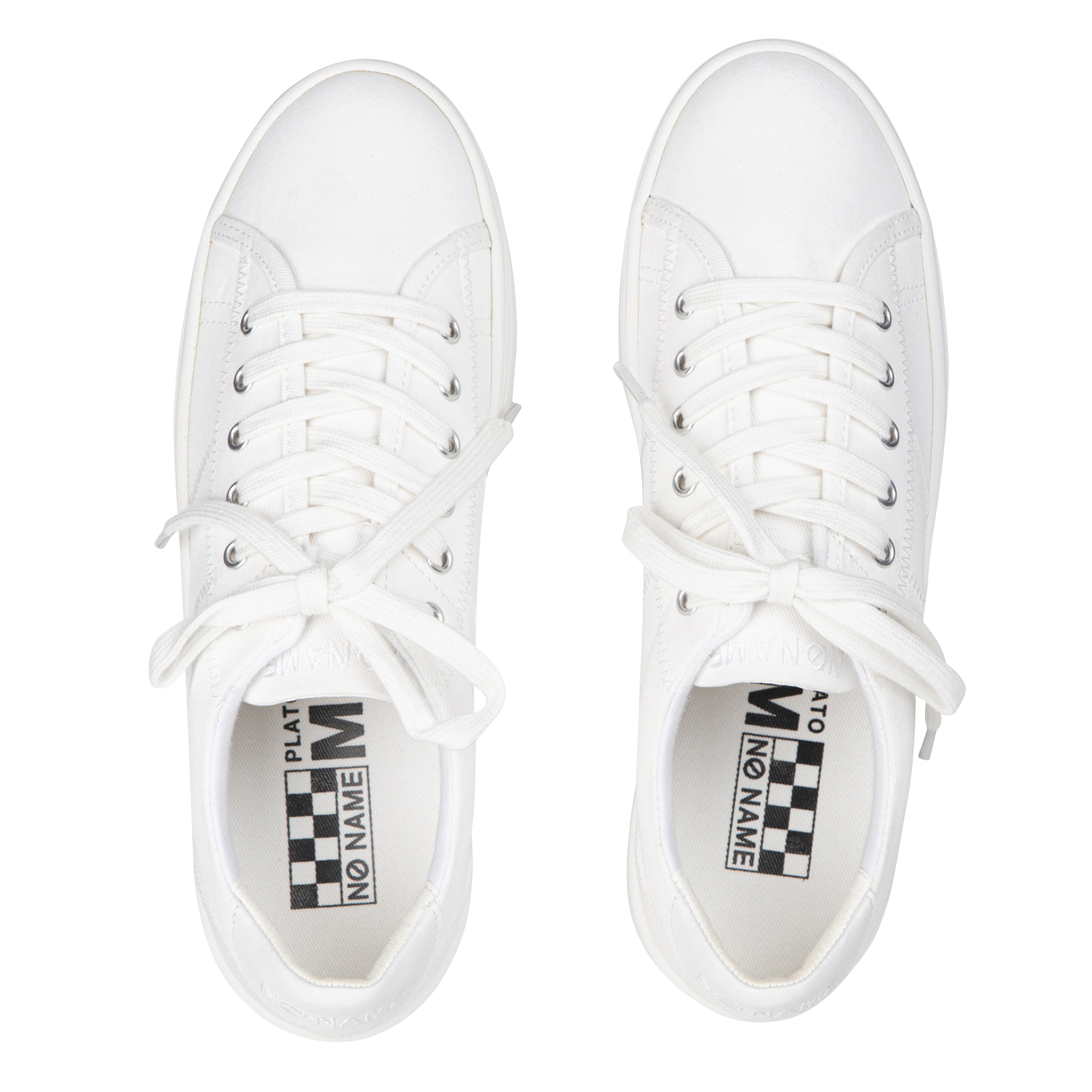 PLATO - Baskets basses à plateforme | Blanc