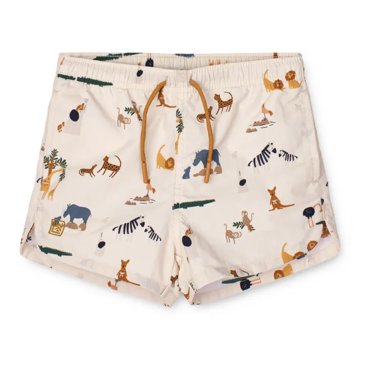 Liewood Short de Bain Aiden | Ecru