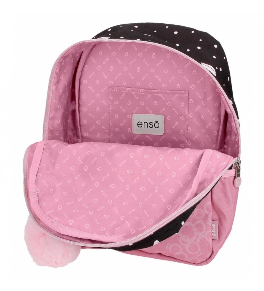 Mochila para Carrinho de Bebê Enso Love Vibes Adaptável Rosa