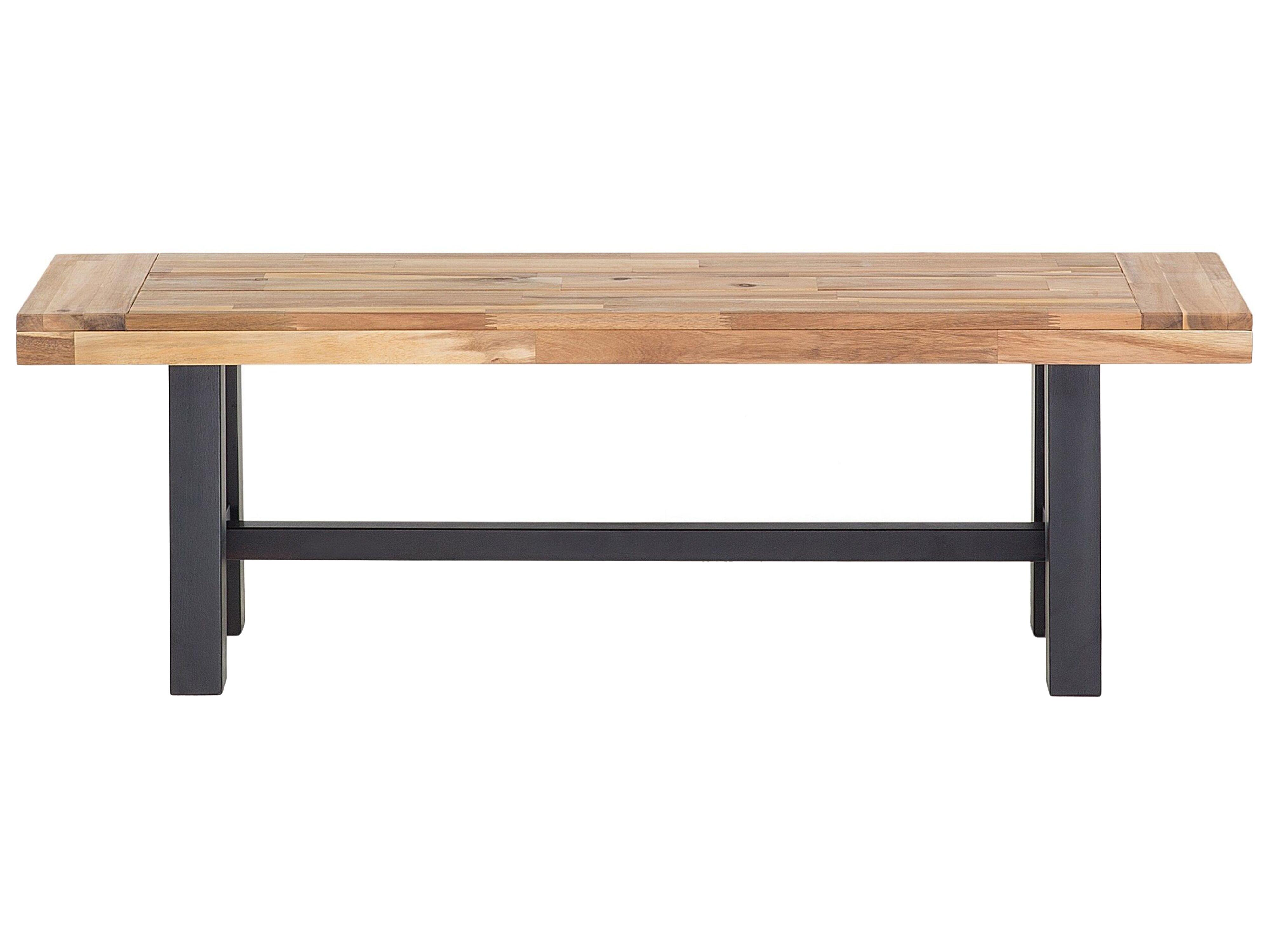 Tuinbank SCANIA 140 cm Acaciahout Zwart