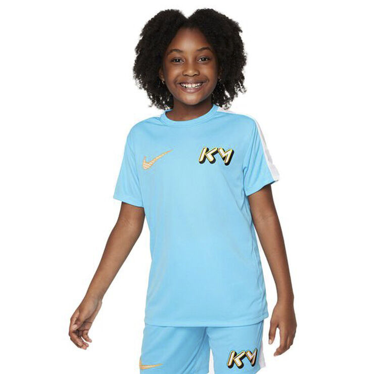 Nike Dri Fit Kylian Mbappe T Shirt Blå