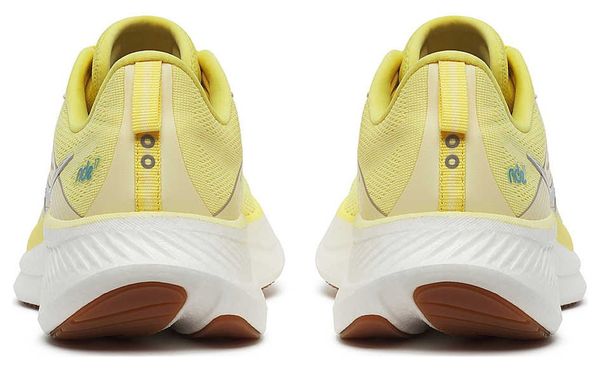 Chaussures Running Saucony Ride 17 Jaune Femme