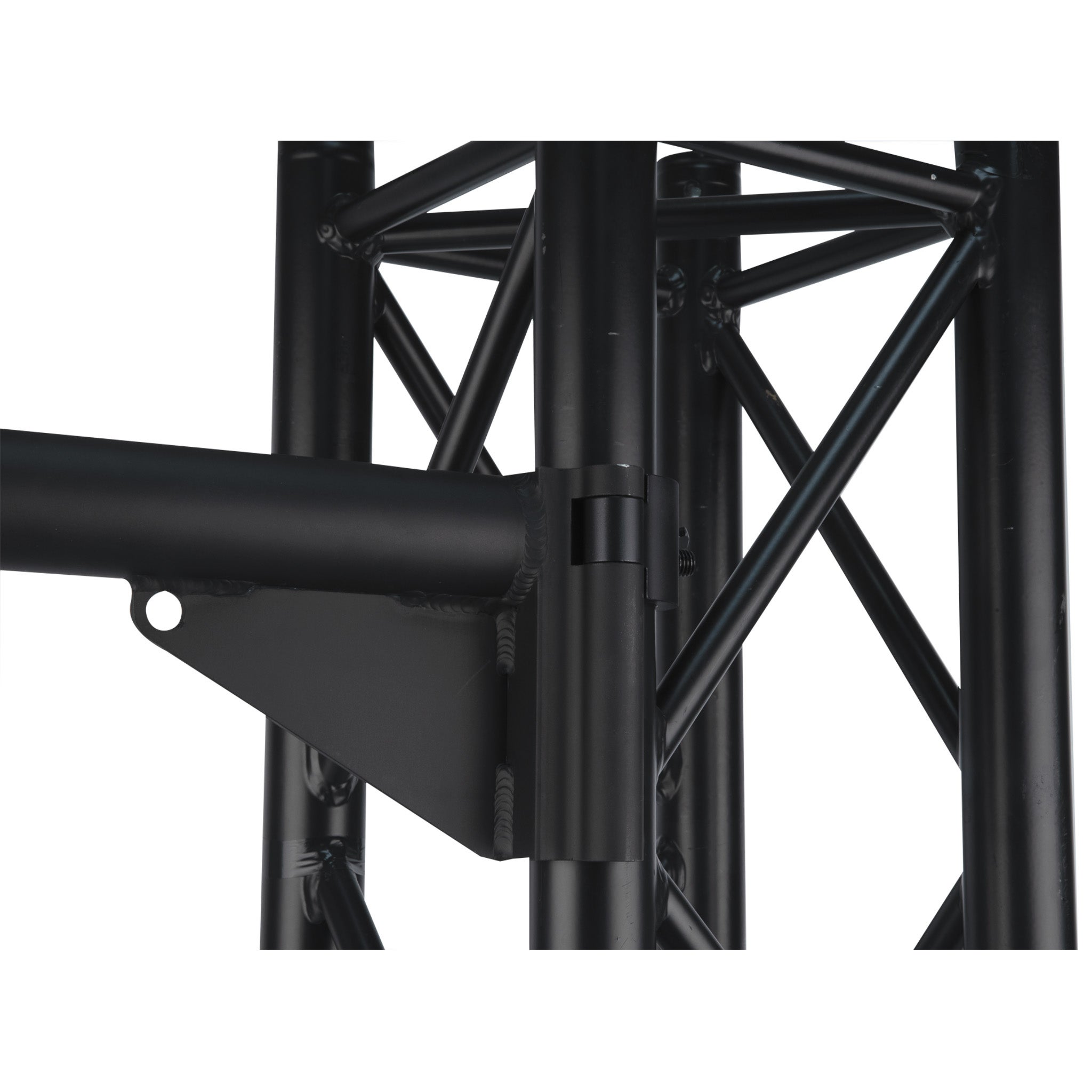 Showgear Outrig boom arm met klem voor truss-installatie, zwart