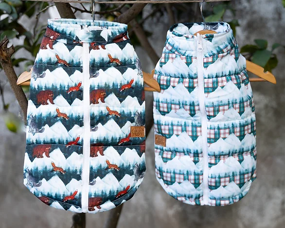 casaco reversível FOX PLAID